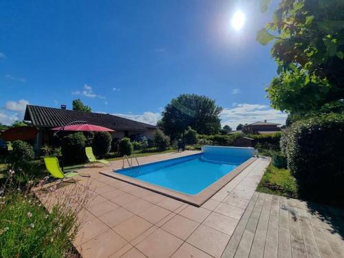 Landaise Lou Pao, 2 maisons, piscine, Lac de Léon