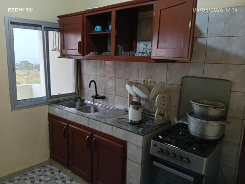 Cuina o zona de cuina de High ngadac house