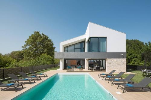 Luxury villa Aria Liznjan in Istria with heated pool