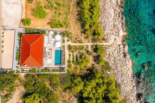 Luxury seafront villa Blue Planet Korcula with pool