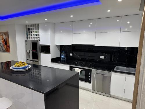 Dapur atau dapur kecil di Penthouse Ocean View