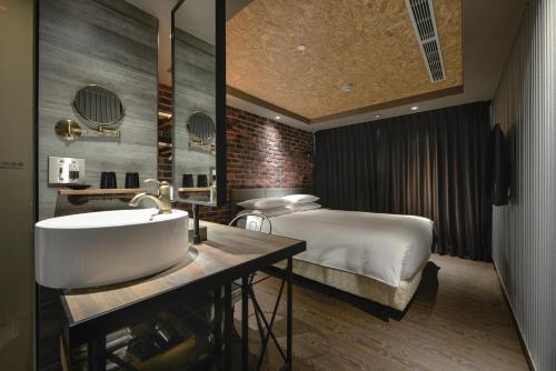 Koupelna v ubytování City Suites - Kaohsiung Pier2