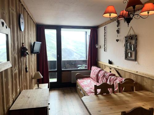 Résidence Villaret - Chaleureux studio cabine aux Ménuires pour 3 personnes MAE-5794