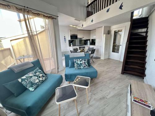 Appart Studio Mezzanine - 4 Couchages - Cap d'Agde CT040-244