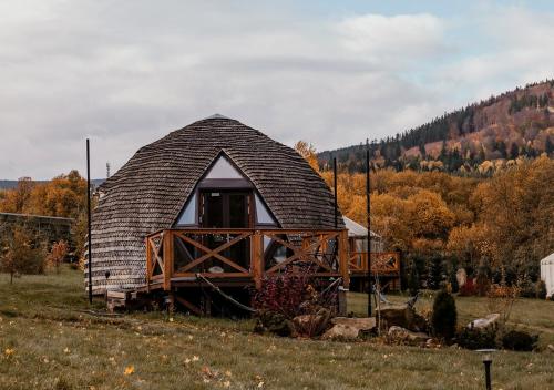 4 Żywioły całoroczne domki w górach - dostęp do sauny