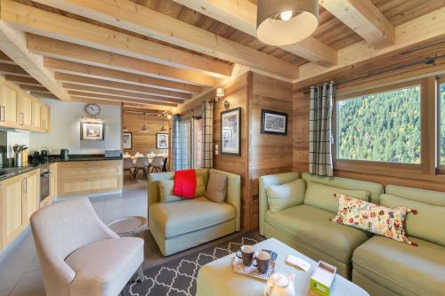 Zona d'estar a Chalet- Etringa A12