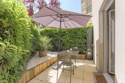 Studio chic piscine, jardin et parking, Lyon 3