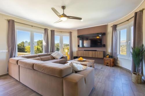 Casa Cansalá, main floor of family villa, in quiet residential area of Javea, perfect for a family holiday or a relaxed base for couples or solo travellers