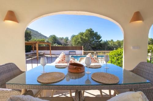 Casa Cansalá, main floor of family villa, in quiet residential area of Javea, perfect for a family holiday or a relaxed base for couples or solo travellers