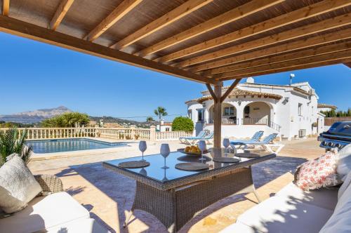 Casa Cansalá, main floor of family villa, in quiet residential area of Javea, perfect for a family holiday or a relaxed base for couples or solo travellers