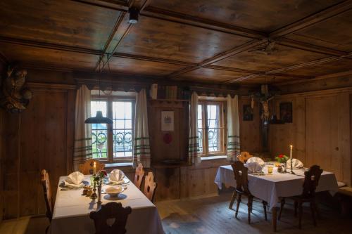 Restaurace v ubytování Der Zirmerhof