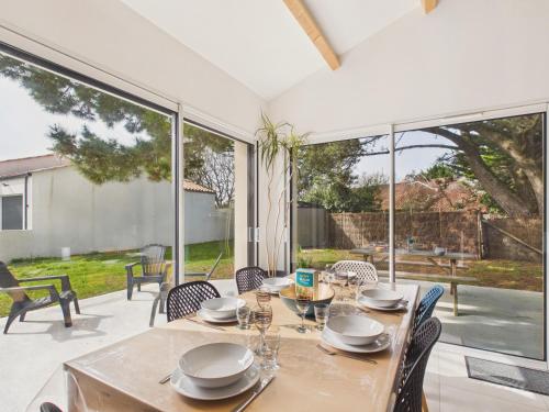 Maison pour 7 avec jardin, plage à proximité