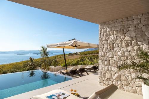 Luxury Villa Energy Orebić Pelješac with heated pool