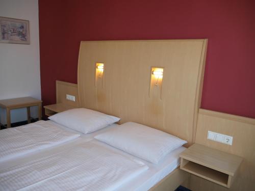 Cama o camas de una habitación en Hotel Garni Höchschmied
