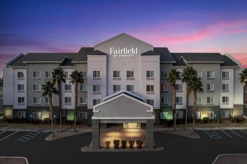a rendering of a hotel with a parking lot at Fairfield Inn & Suites El Centro in El Centro