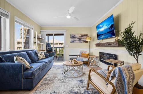 2BR 2BA A Place At The Beach I Modern 1st Row Ocean View Myrtle Beach Condo photo 14