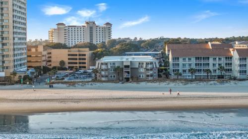 2BR 2BA A Place At The Beach I Modern 1st Row Ocean View Myrtle Beach Condo photo 41