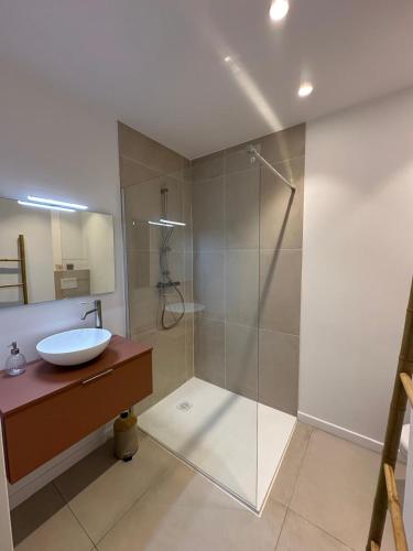 Maison de charme 12 personnes avec 3 suites indépendantes au Mas Conte à Canet en Roussillon