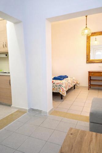 Llit o llits en una habitació de Milky house