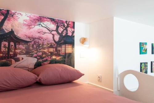Le Cocon Japandi - Nice Central & Bright Loft