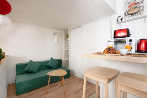 Le Cocon Japandi - Nice Central & Bright Loft