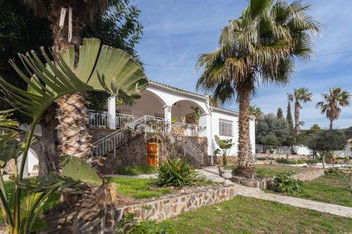Ibiza style villa with swimming pool near Sitges