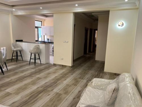 Posezení v ubytování luxury apartment