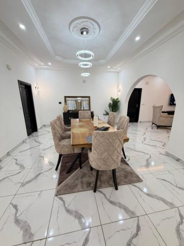 Ruang duduk di Villa Jaybella