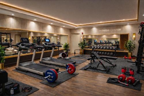 Fitnesscentret og/eller fitnessfaciliteterne på Aroma Hotel