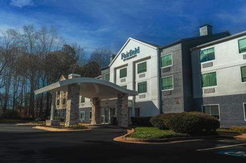 a rendering of a hotel with a building at Fairfield Inn & Suites by Marriott Atlanta Kennesaw in Kennesaw