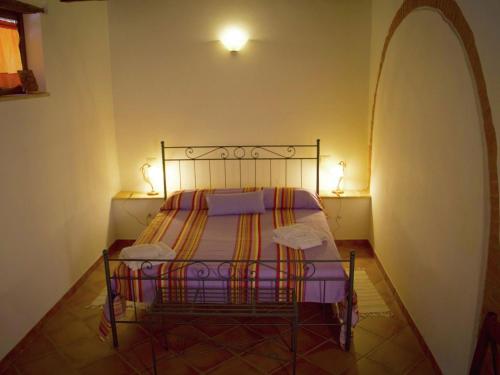 Posteľ alebo postele v izbe v ubytovaní Umbria Hideaway for Two