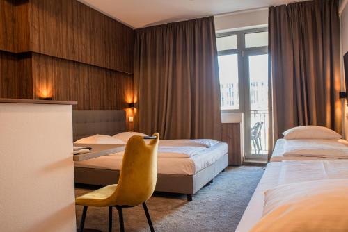 Krevet ili kreveti u jedinici u okviru objekta Hotel Sliško