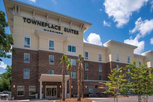 a rendering of the towerknife suites building at TownePlace Suites by Marriott Charleston-West Ashley in Charleston