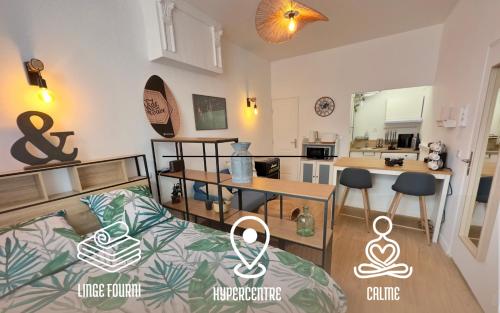L’Albizia- Centre -TV WIFI-Cozy