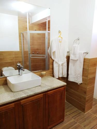 Koupelna v ubytování CASA TALIOS