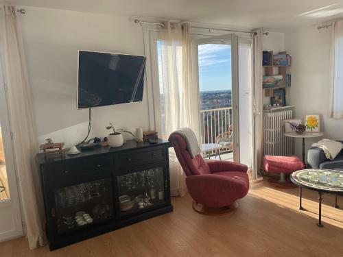 Grand appartement avec vue sepctaculaire