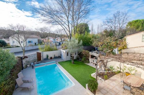Villa du Soleil - Piscine & Parking - Wifi - Clim - Proche de Montpellier et de la mer