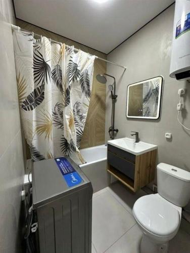 Bilik mandi di Eleon apartment