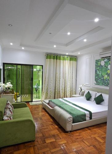 Postelja oz. postelje v sobi nastanitve Premium Residence