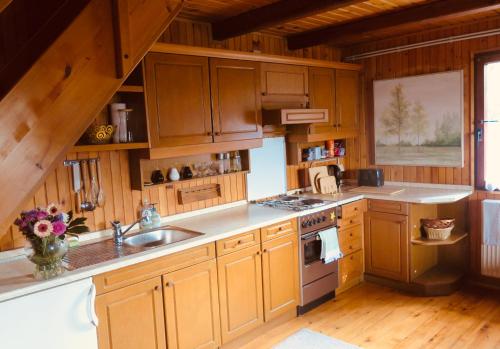 Cuina o zona de cuina de Sunset Chalet