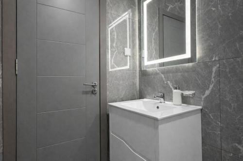 Koupelna v ubytování Avis 1