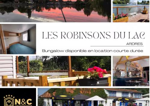 BUNGALOW 6 au bord du lac, pêche sans permis gratuite