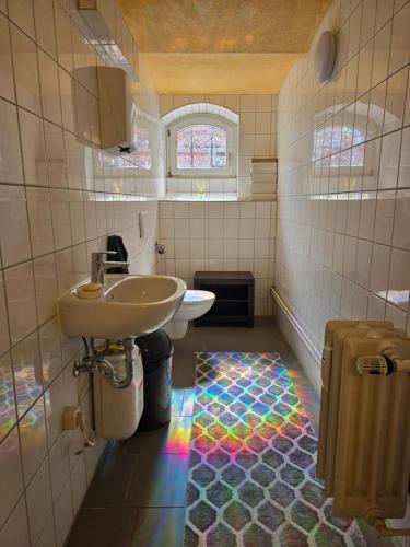 Et bad på Hostel Bertha-Marie Vanilletraum