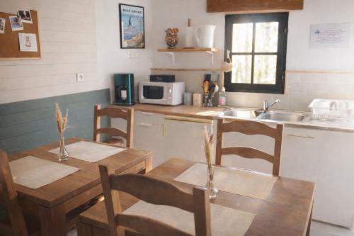 Cuina o zona de cuina de La petite forêt
