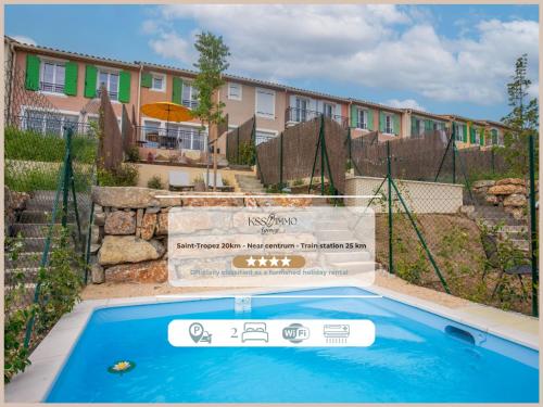 70m2, piscine , 2 chambres