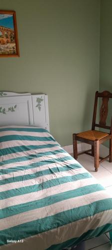 Llit o llits en una habitació de La crapaudiere