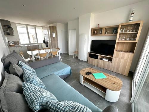 Océane - Appartement pour 6 personnes moderne avec balcon vue mer