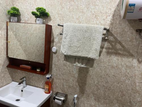 A bathroom at Therese
