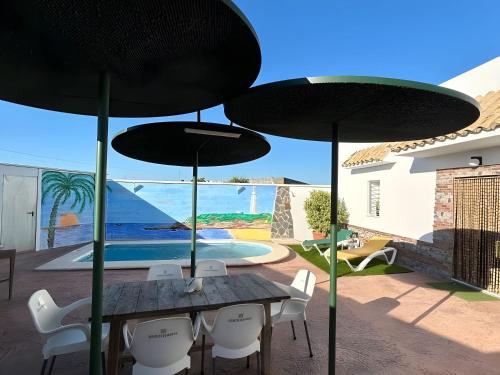 Casa con piscina privada Barbate Lugar tranquilo