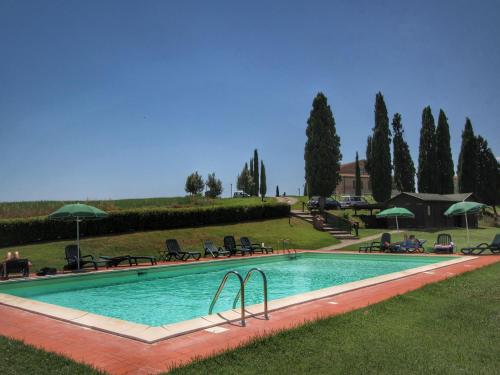 The swimming pool at or close to Large farmhouse in Tuscany with garden and pool